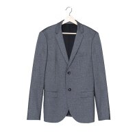 Kopie von "Jacket" grau Blau #1