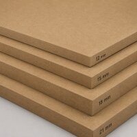 Zuschnitt MDF Platte in verschiedenen Stärken